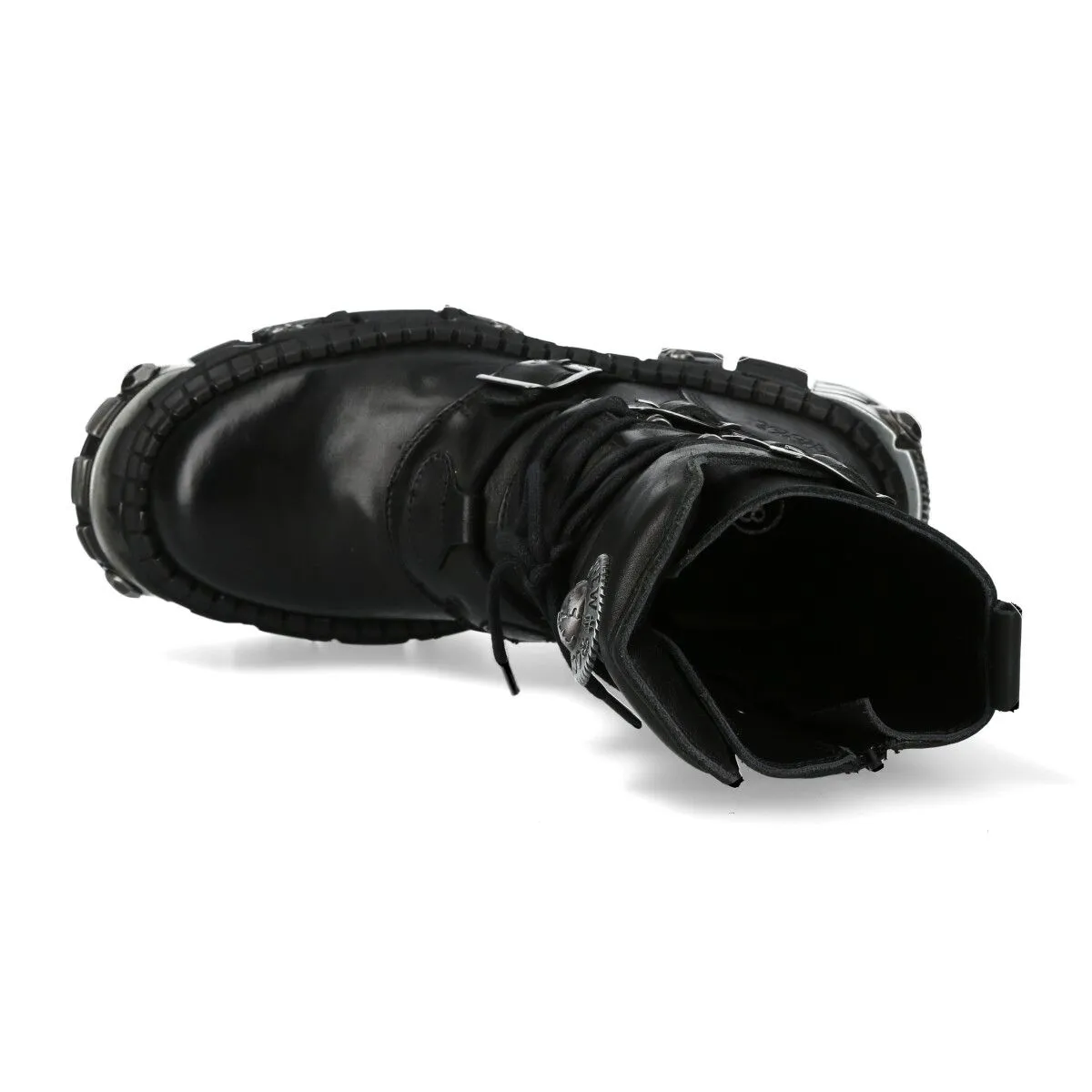 NEW ROCK -  WALL1473-S11 Chunky Platform Boots