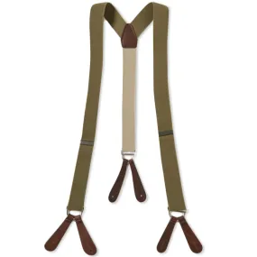 Nigel Cabourn BracesArmy Green