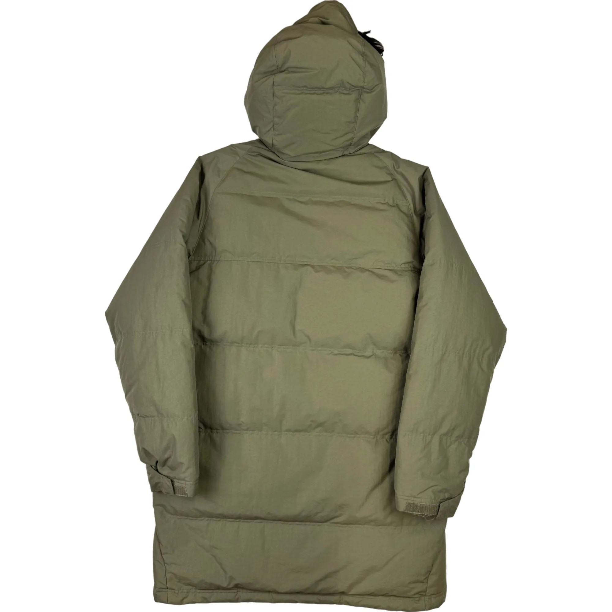 Nike 00's Long Down Hooded Puffer Jacket Green