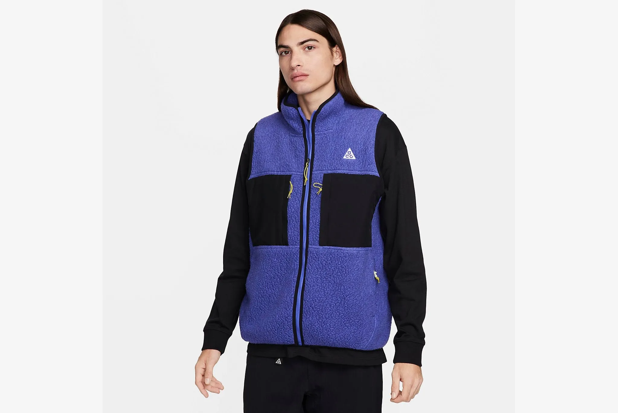 Nike ACG Arctic Wolf Vest  M - Purple / Black