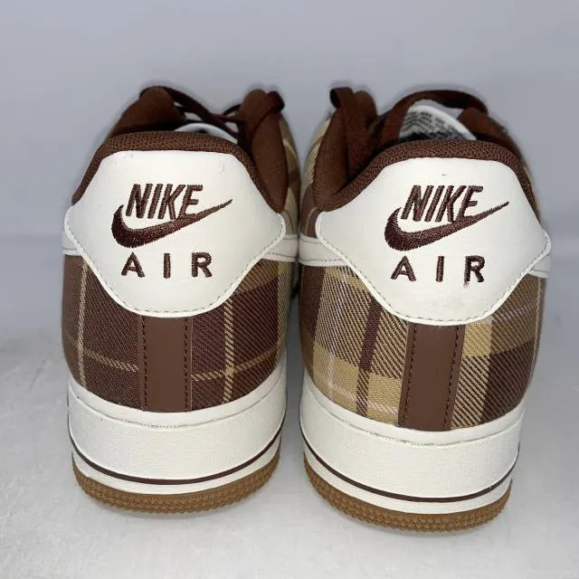 Nike air force 1 low plaid cacao