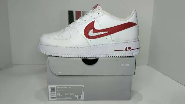 Nike air force 1 low white red