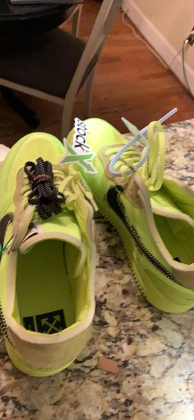 Nike air force 1 volt off white
