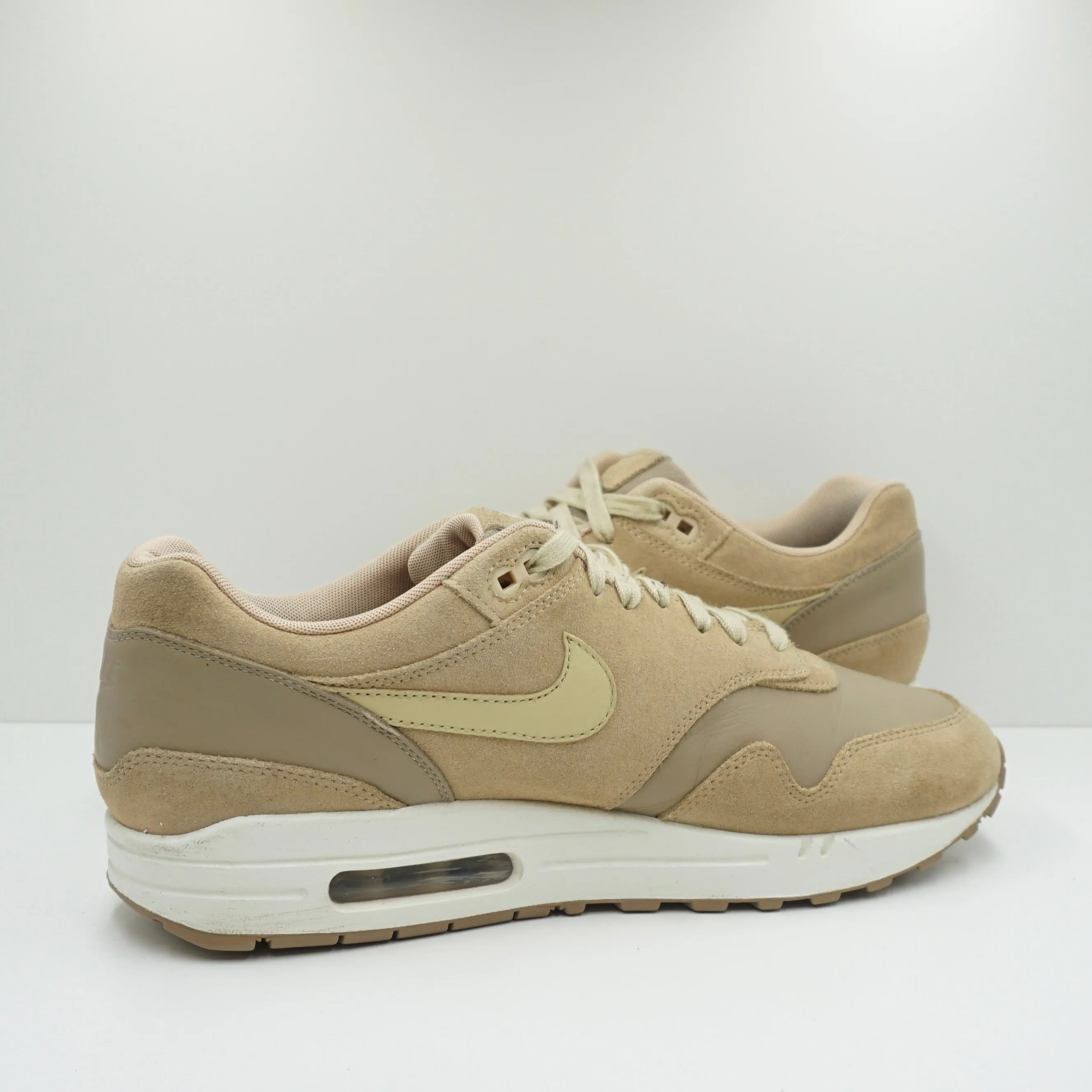 Nike Air Max 1 Premium Khaki Suede