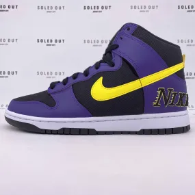 Nike Dunk High PRM Lakers 2021 New Size 10.5
