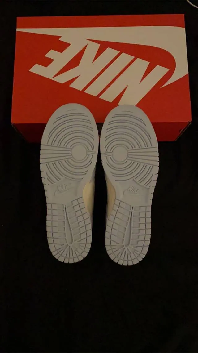 Nike Dunk High Sail Football Grey