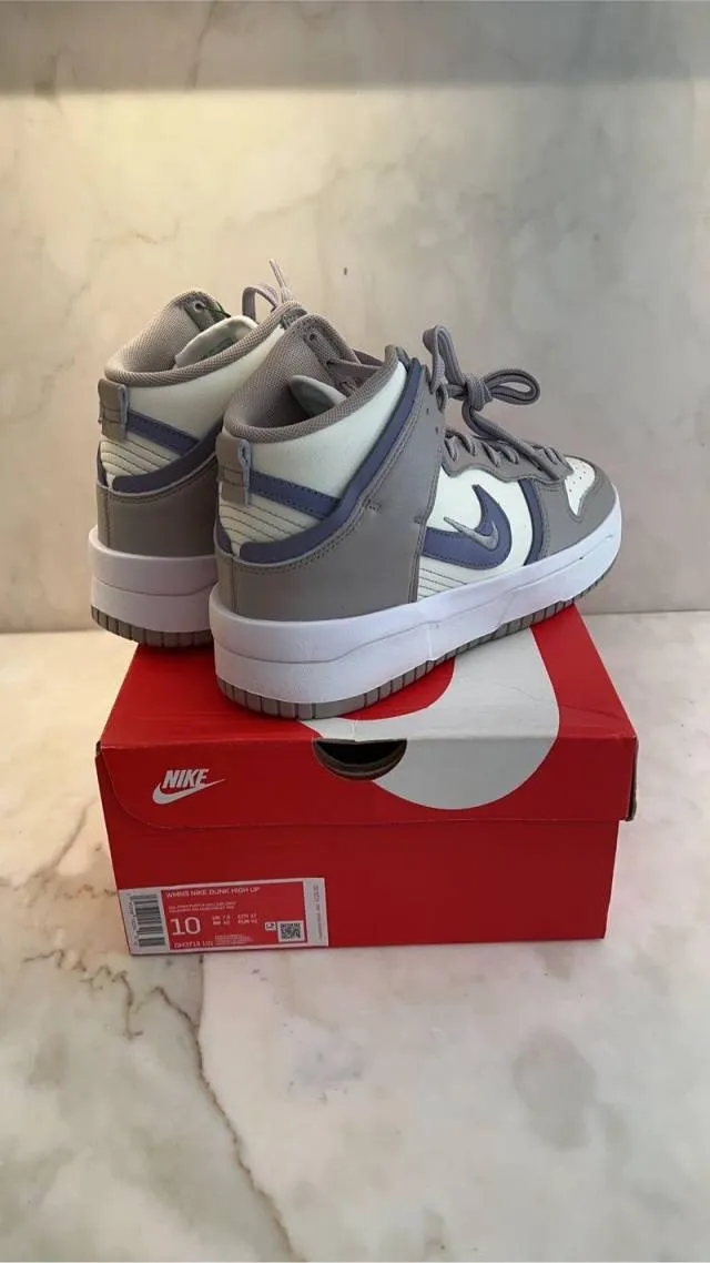 Nike Dunk High Up Iron Purple