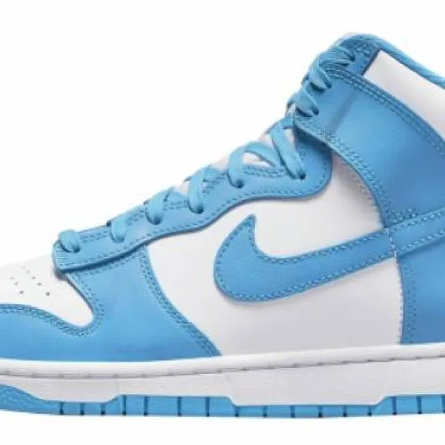Nike Dunk High White BLUE CHILL