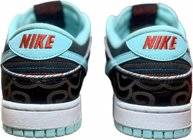 Nike Dunk Low Barber Shop Black