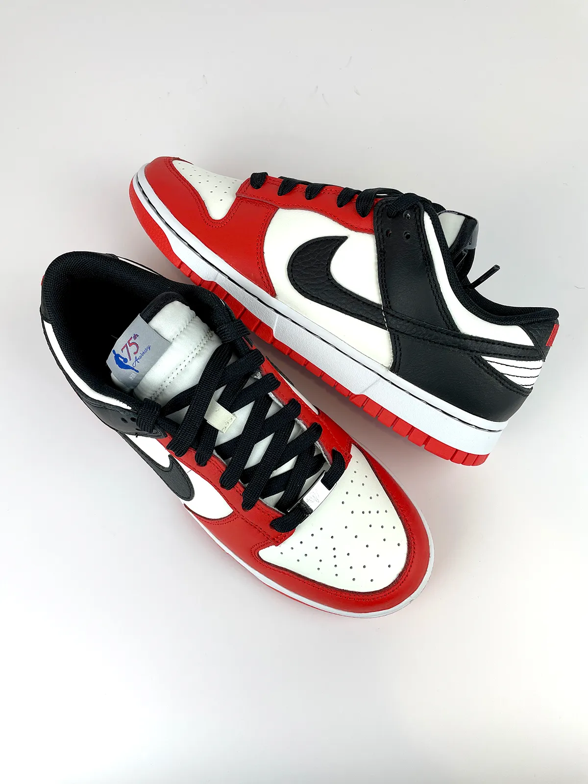 Nike Dunk Low EMB NBA 75th Anniversary Chicago