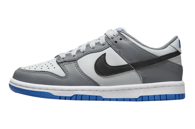 NIKE DUNK LOW GS GREY BLUE