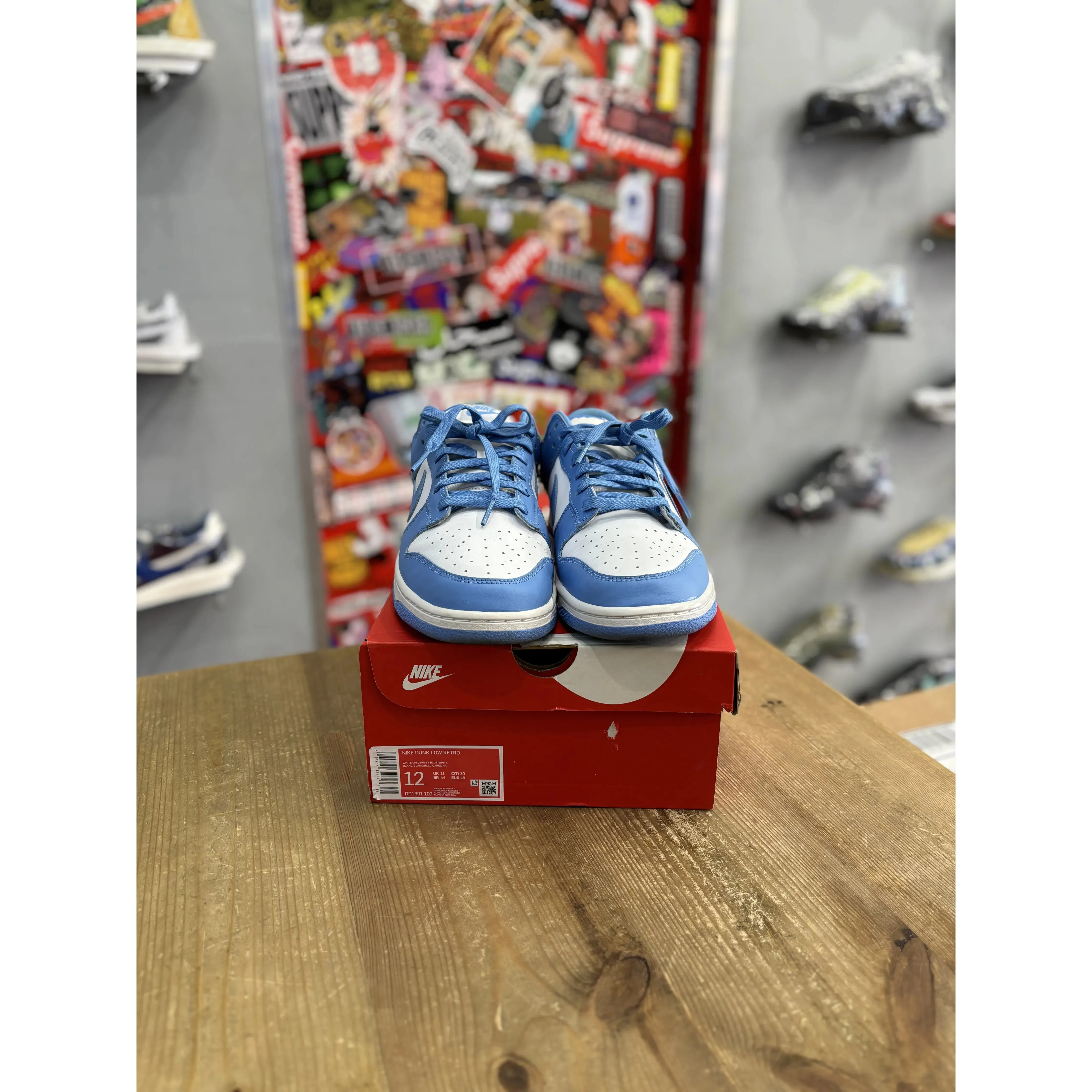 Nike Dunk Low UNC (2021) UK 11