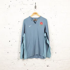 Nike England Rugby Training Shirt - Blue - XL
