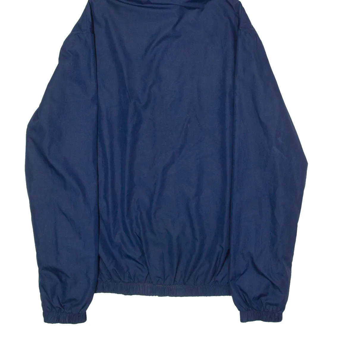 NIKE Mens Windbreaker Jacket Blue Hooded M