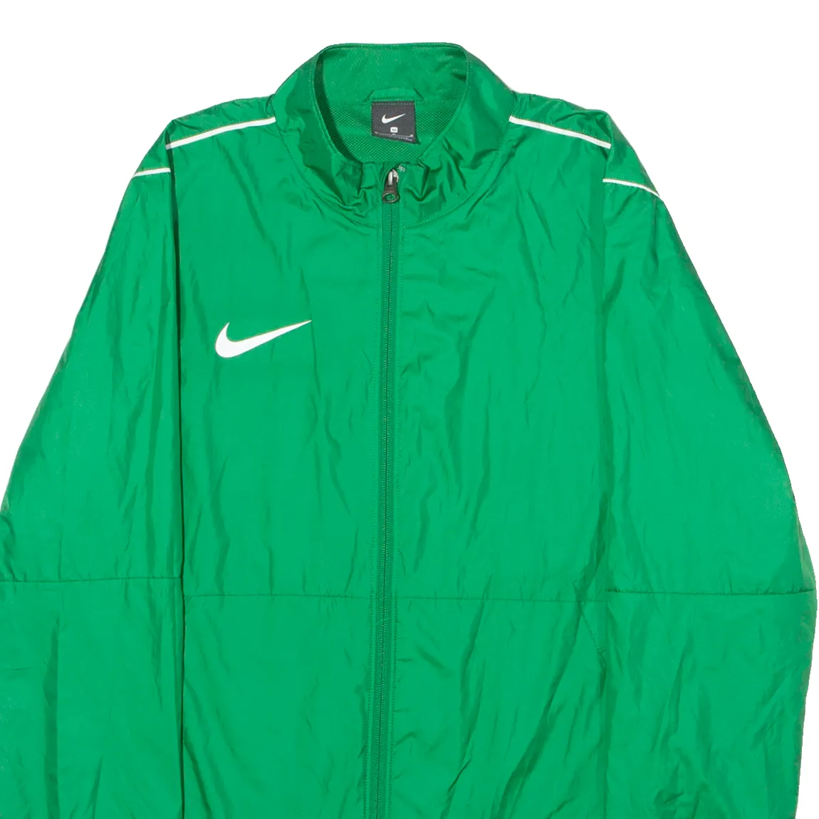 NIKE Mens Windbreaker Jacket Green M