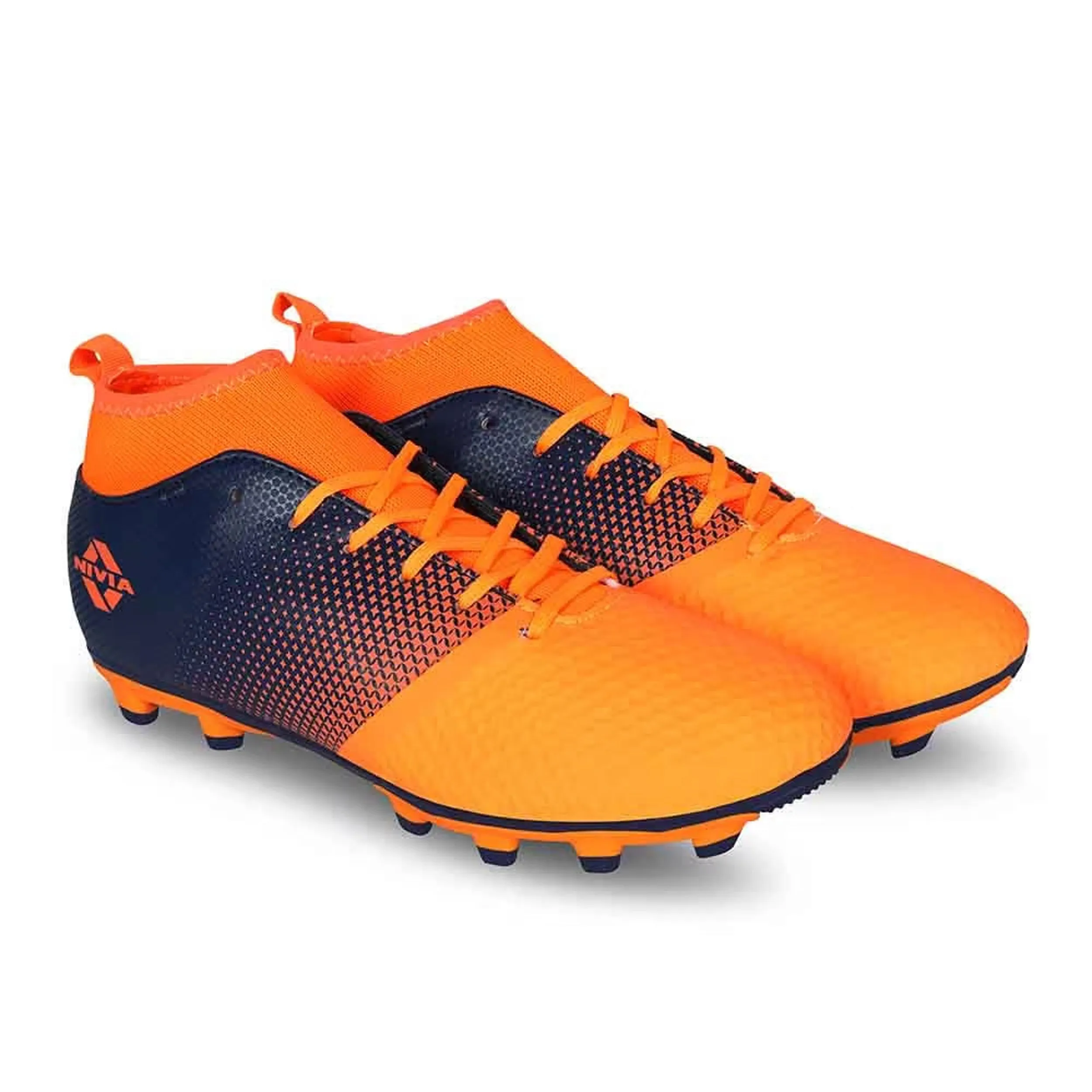 Nivia Ashtang Football Stud - Orange