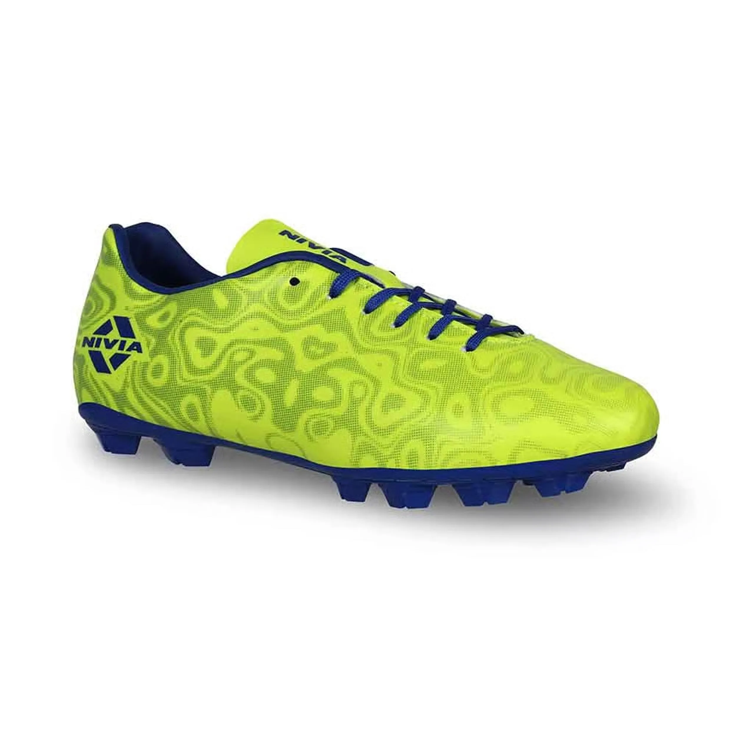 Nivia Carbonite 5.0 Football Stud - Yellow