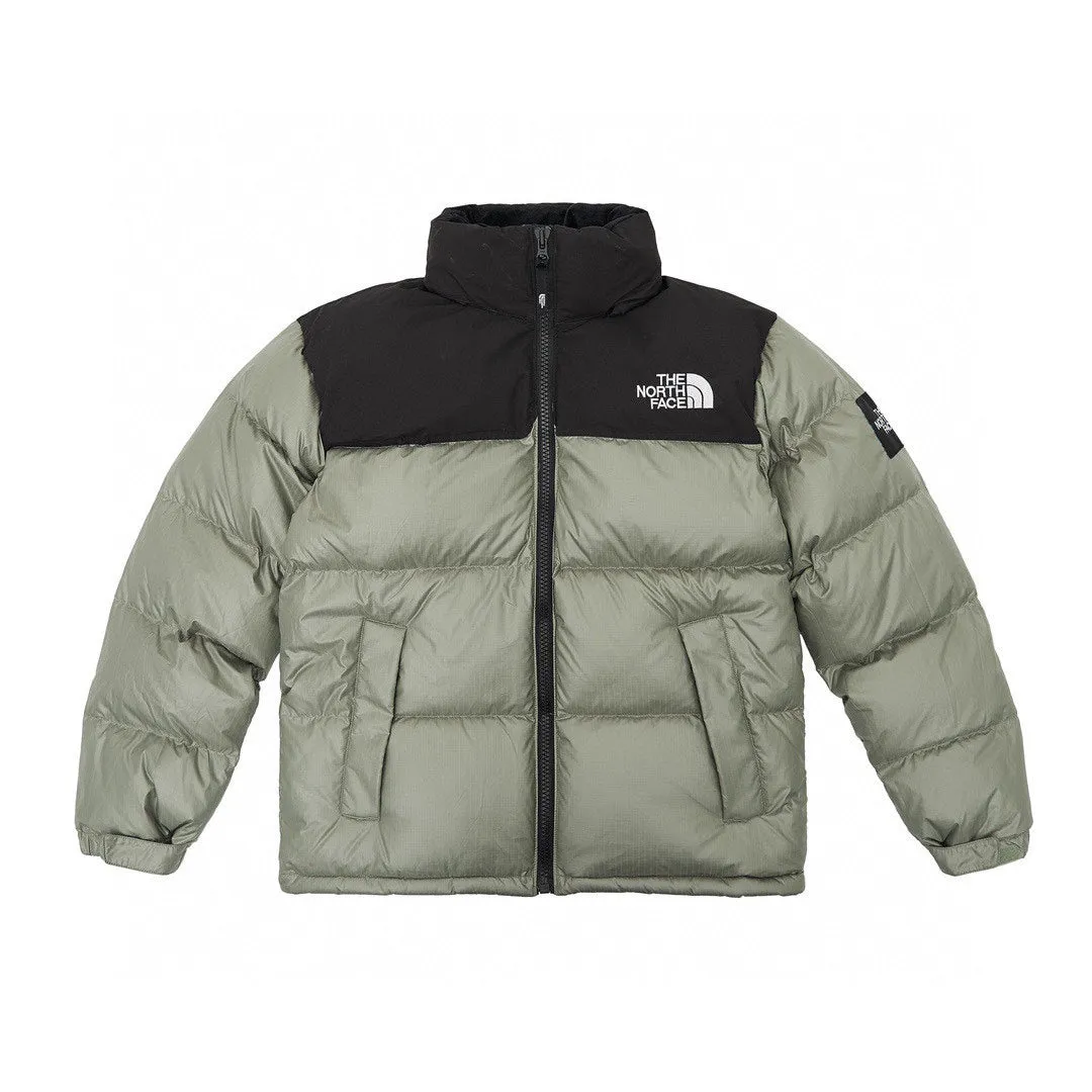 North Face 1996 Retro Nuptse Khaki Green Down Jacket