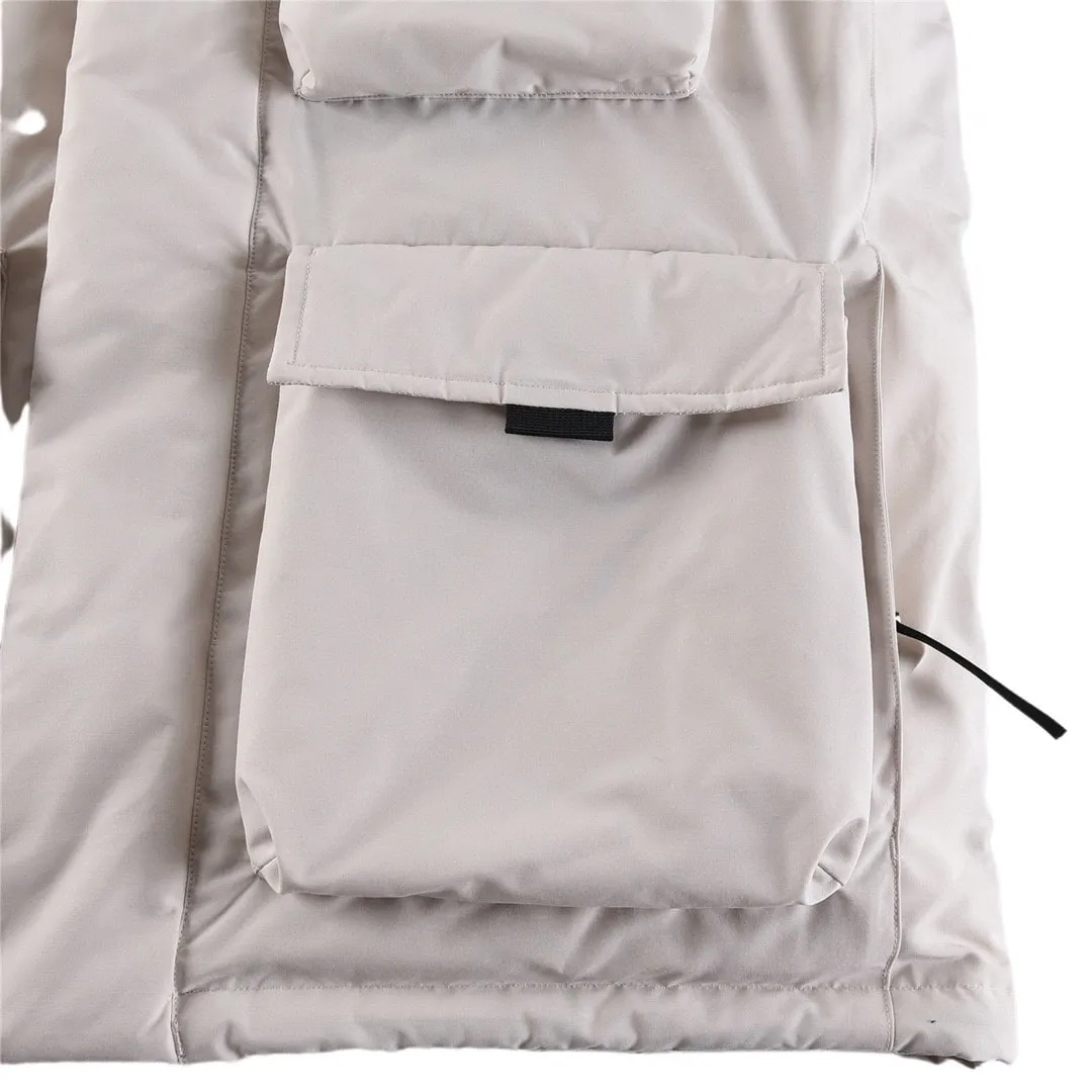 North Face Eco Polar Air Ivory Down Jacket