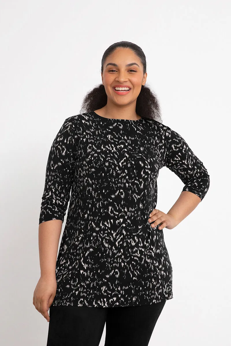 Nu Ideal Tunic | Animal Black