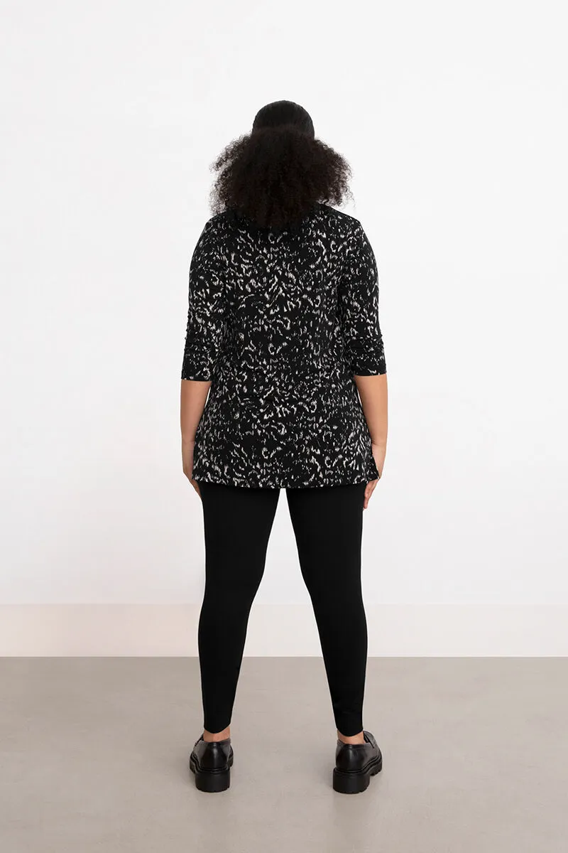 Nu Ideal Tunic | Animal Black