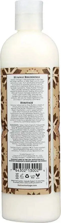 NUBIAN RAW SHEA BUTTER BODY LOTION 13OZ