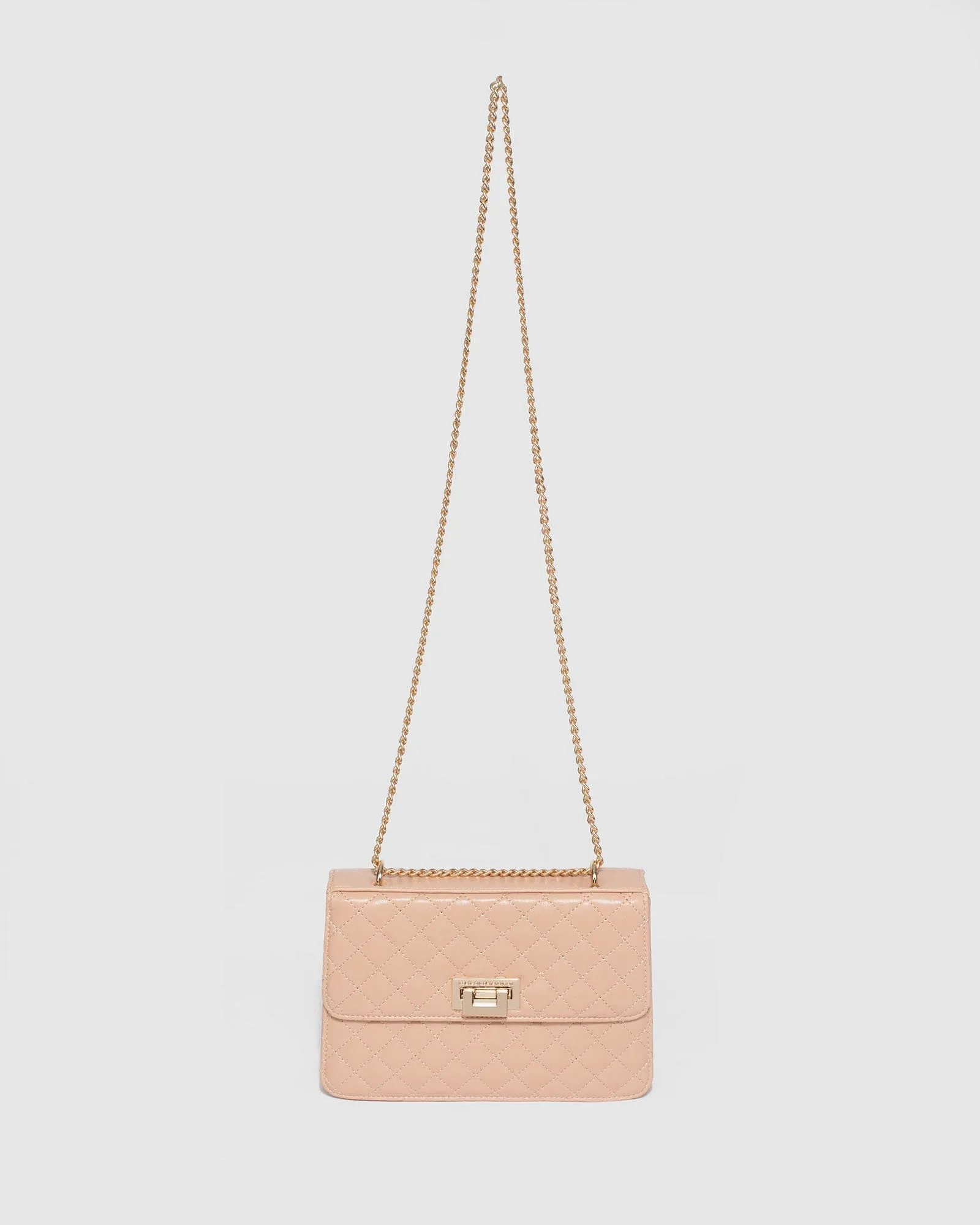 Nude Adie Quilt Crossbody Bag
