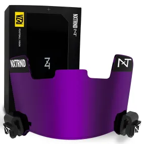 NXTRND VZR1 Football Visor Purple