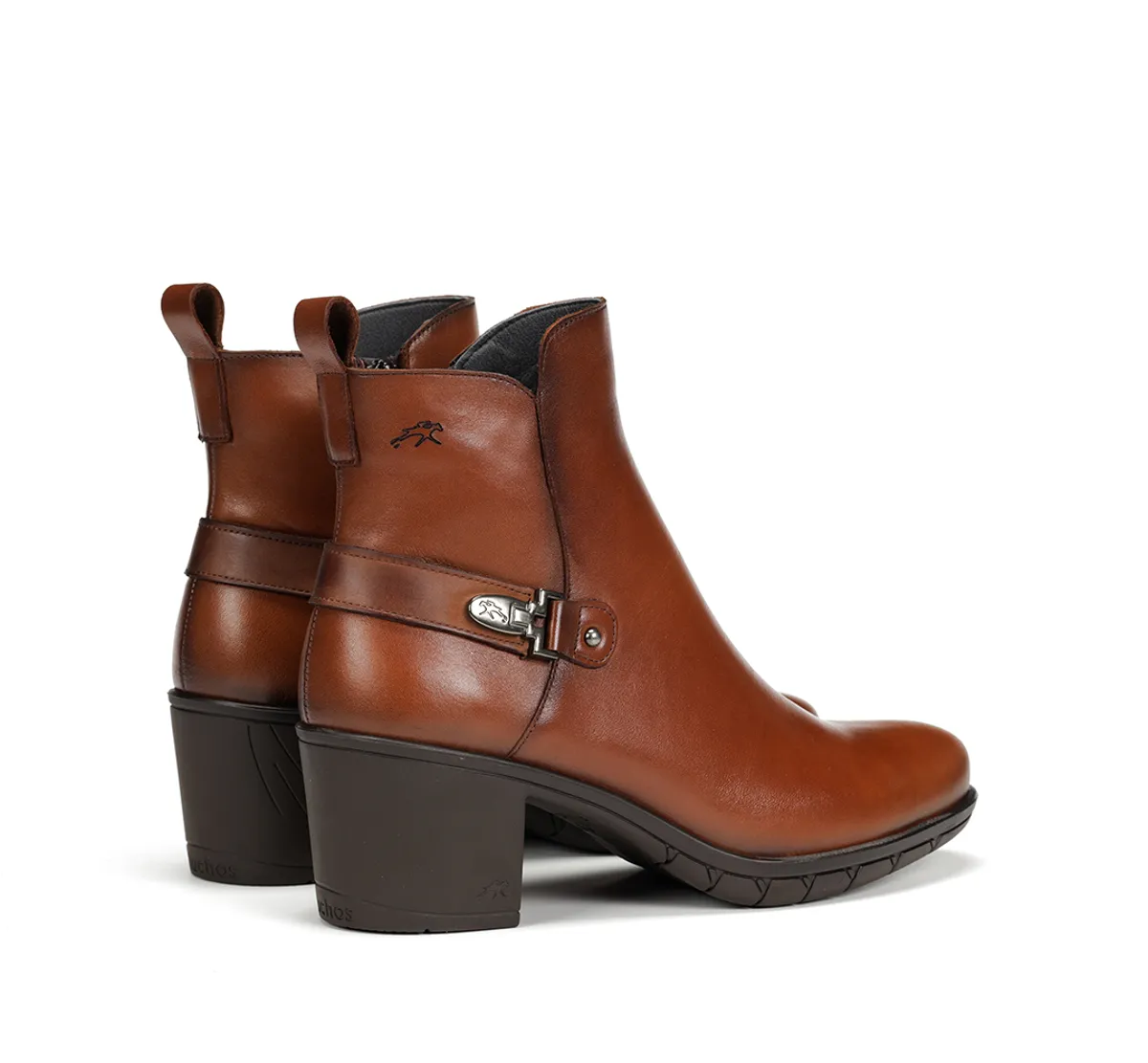 NYDIA F1798 Brown Ankle Boot