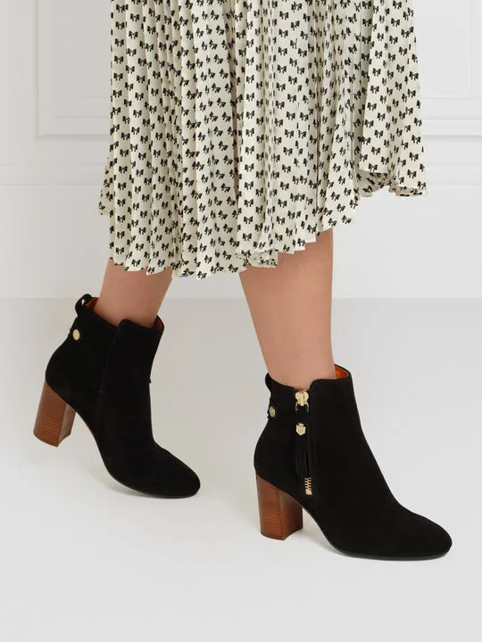 Oakham black Heeled Ankle Boots