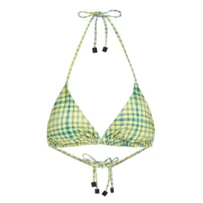 OAS Green Painted Azzurra Bikini Top Assorted
