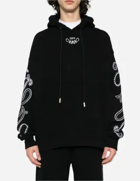 OFF WHITE BANDANA ARR SKATE HOODIE