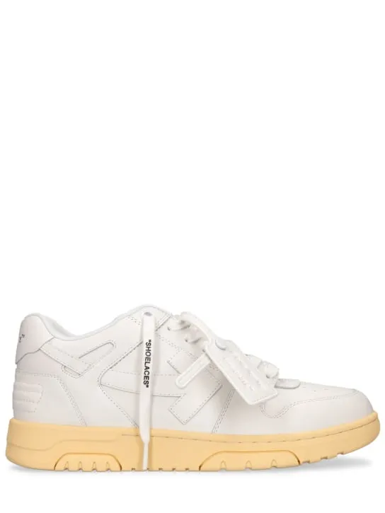 Off-White   Out Of Office leather sneakers 