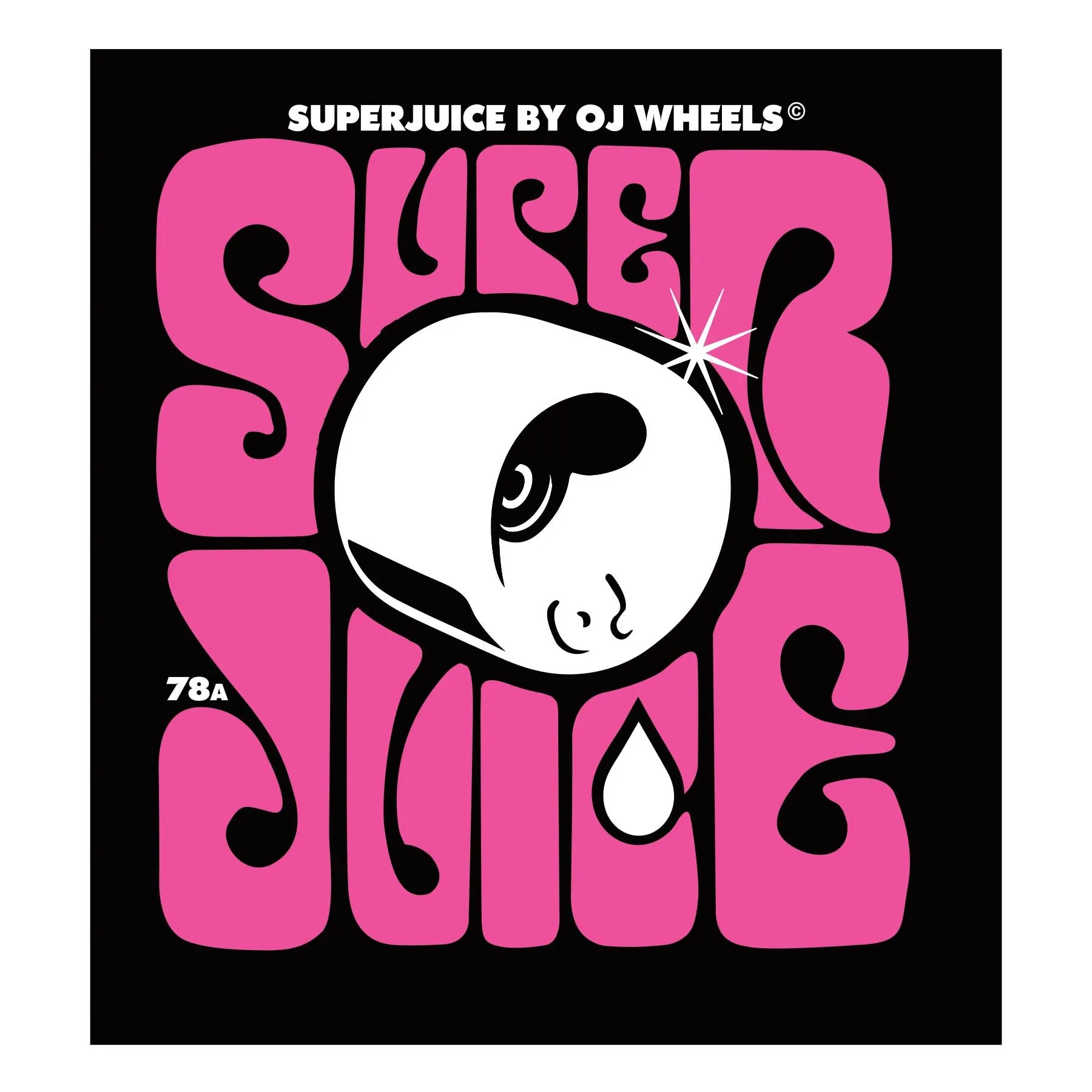 OJ Wheels Super Juice White/Pink Cruiser 60mm 78a