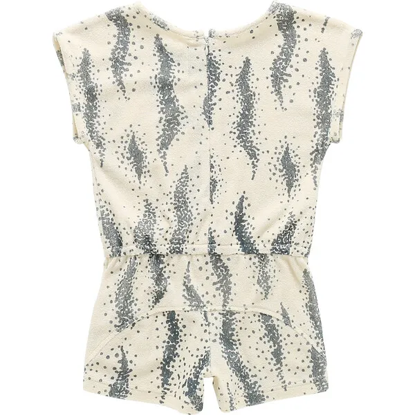 OMAMImini Terry Romper, Cream