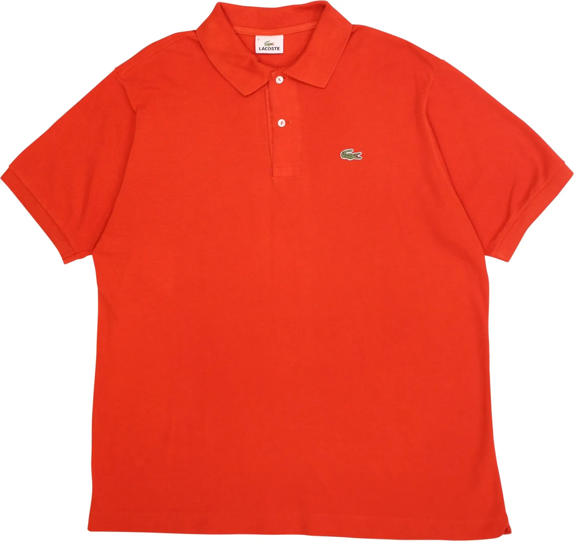 Orange Polo Shirt by Lacoste | ThriftTale