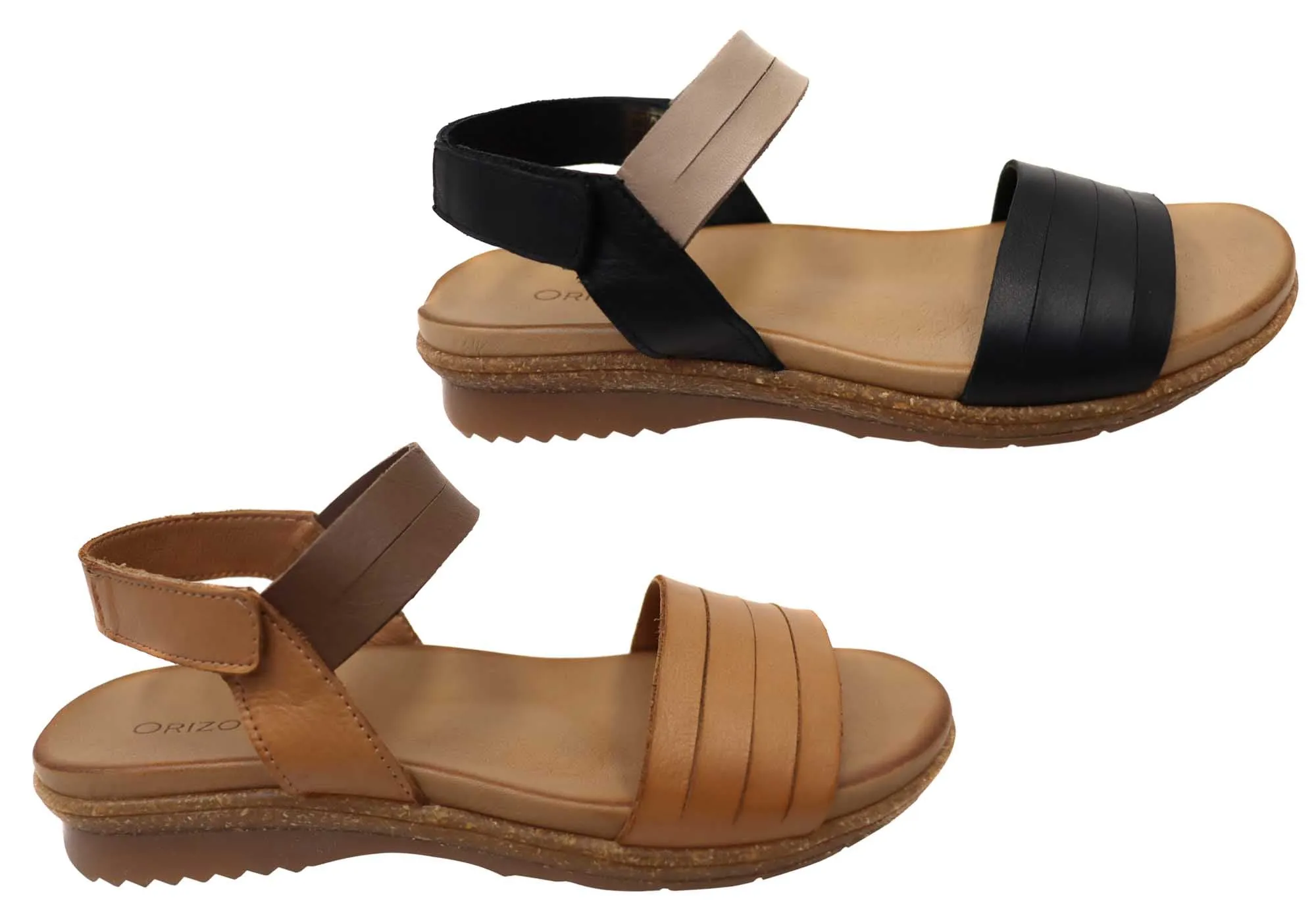 Orizonte Toukley Womens Comfortable European Leather Sandals