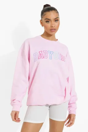 Oversized Babygirl Sweater