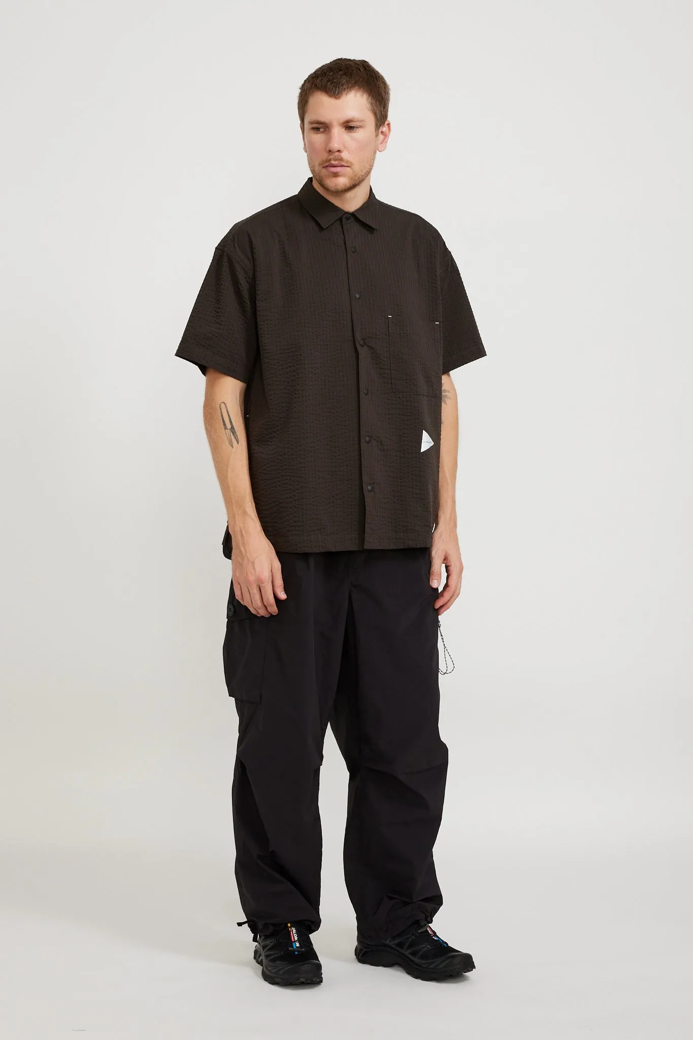 Oversized Cargo Pants Black