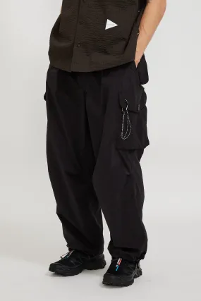 Oversized Cargo Pants Black