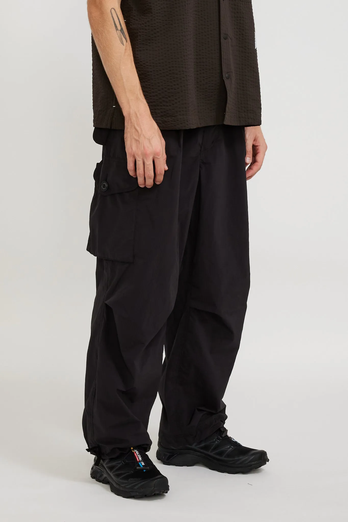 Oversized Cargo Pants Black