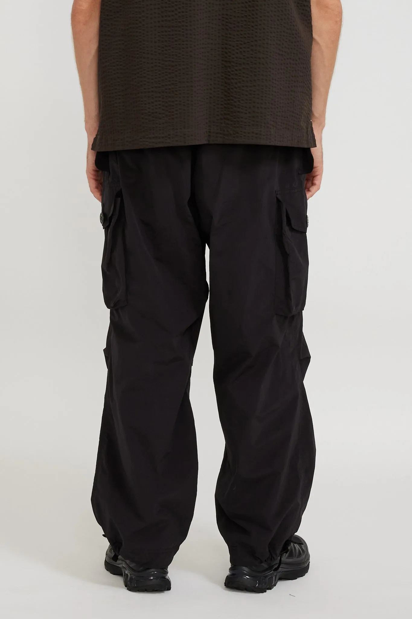 Oversized Cargo Pants Black