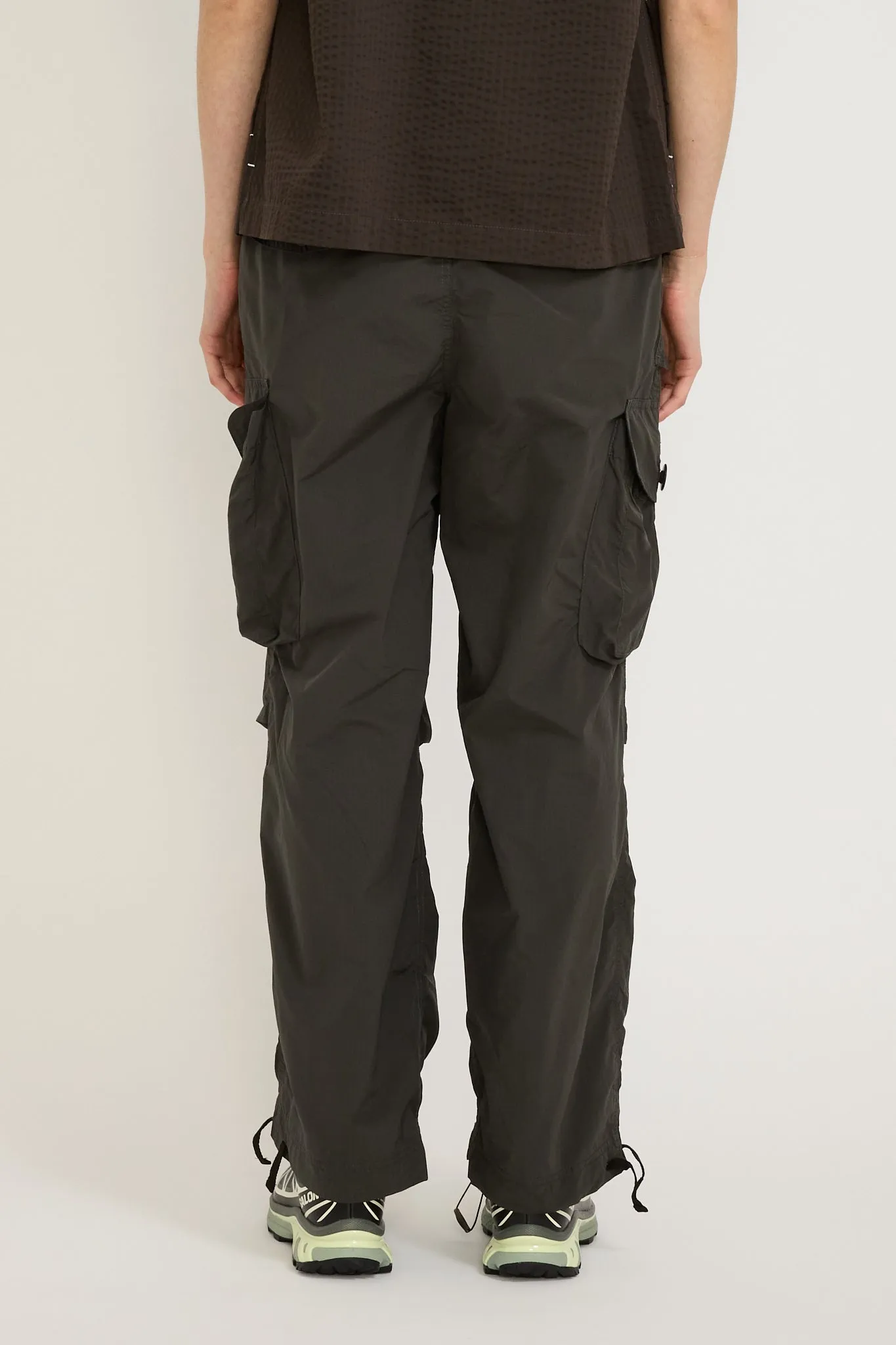 Oversized Cargo Pants Charcoal Womens