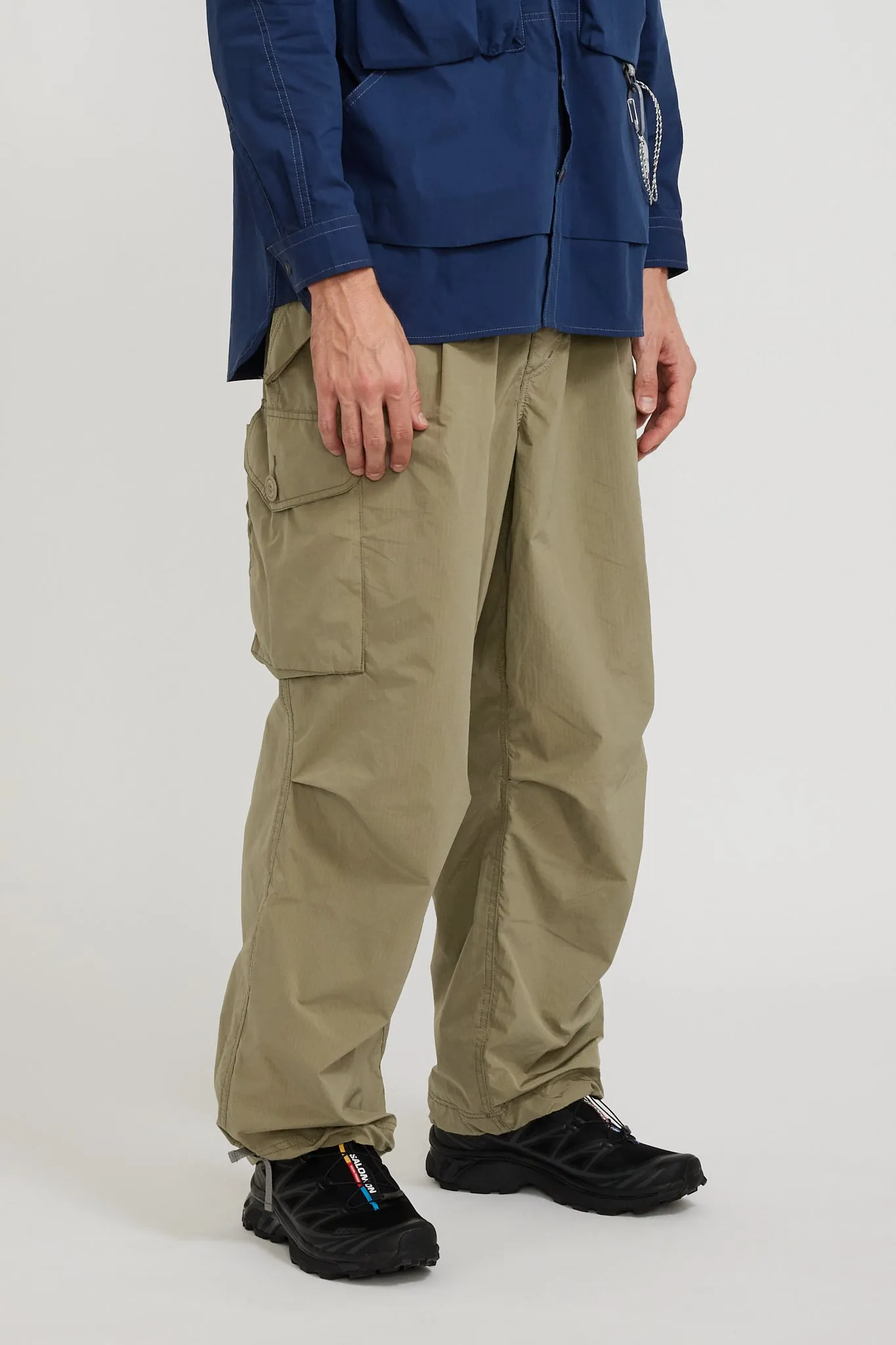 Oversized Cargo Pants Light Beige