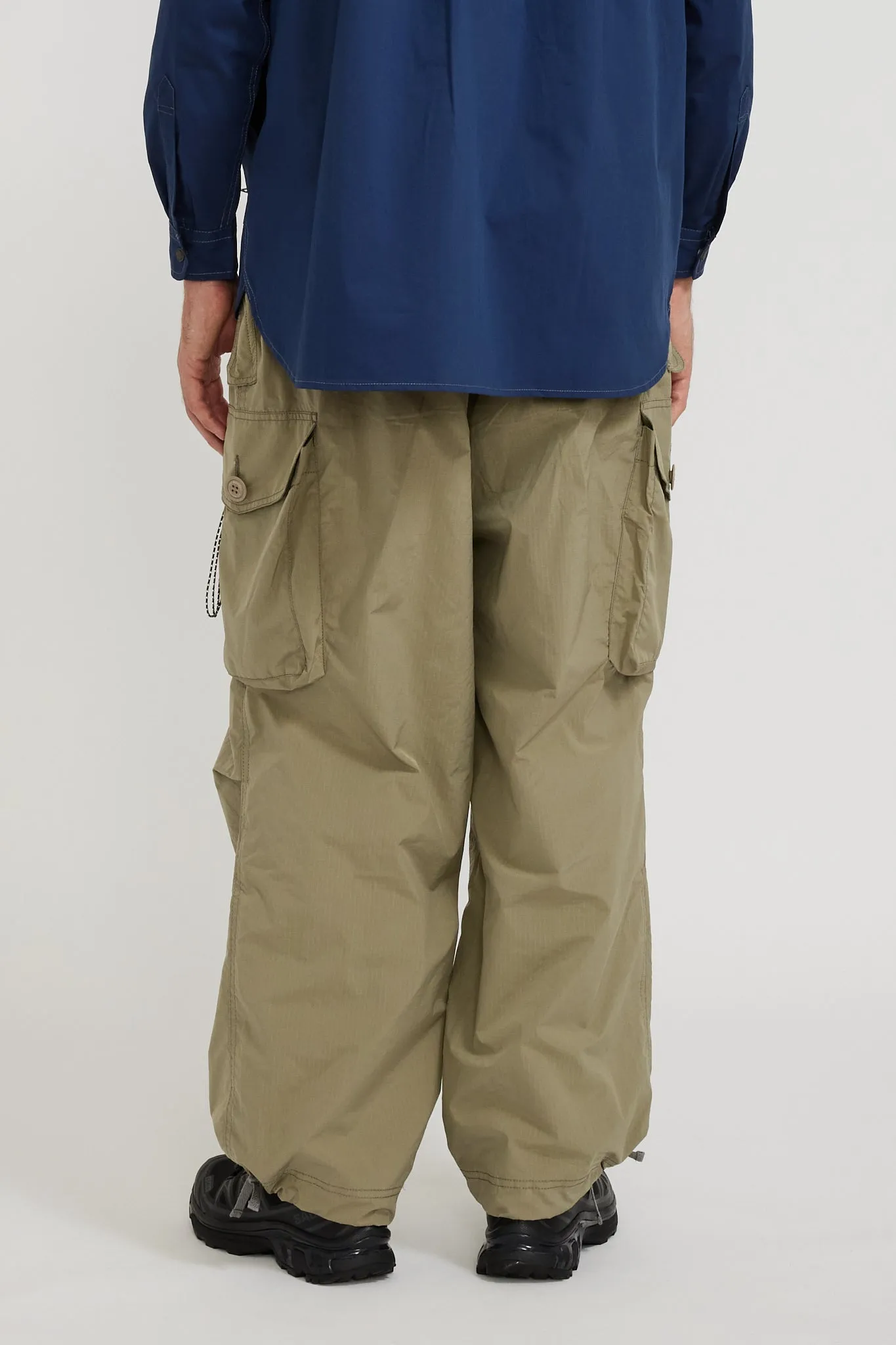 Oversized Cargo Pants Light Beige