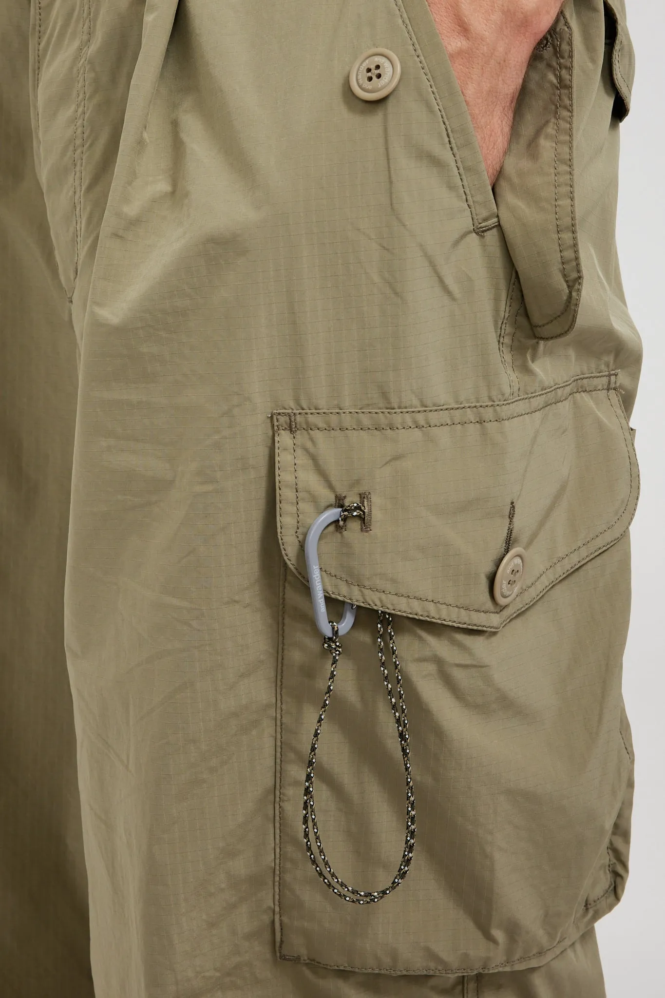 Oversized Cargo Pants Light Beige