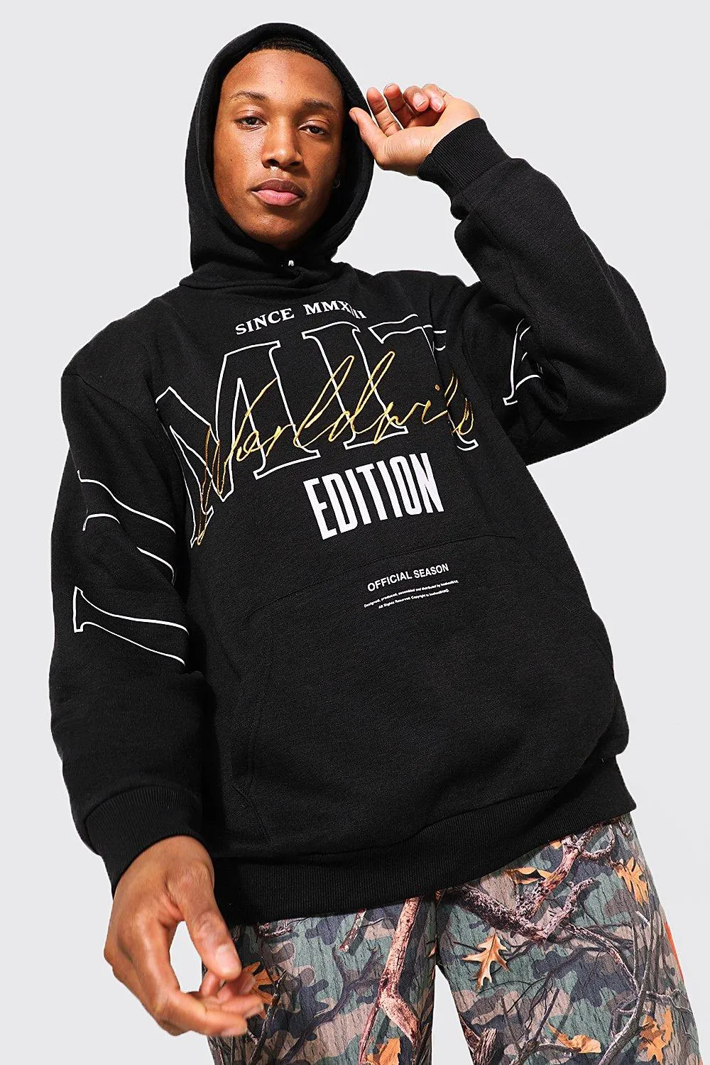 Oversized Limited Print Hoodie