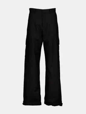 OW Drill Wide-Leg Cargo Pants