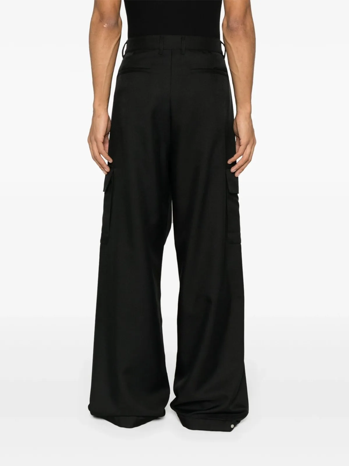 OW Drill Wide-Leg Cargo Pants