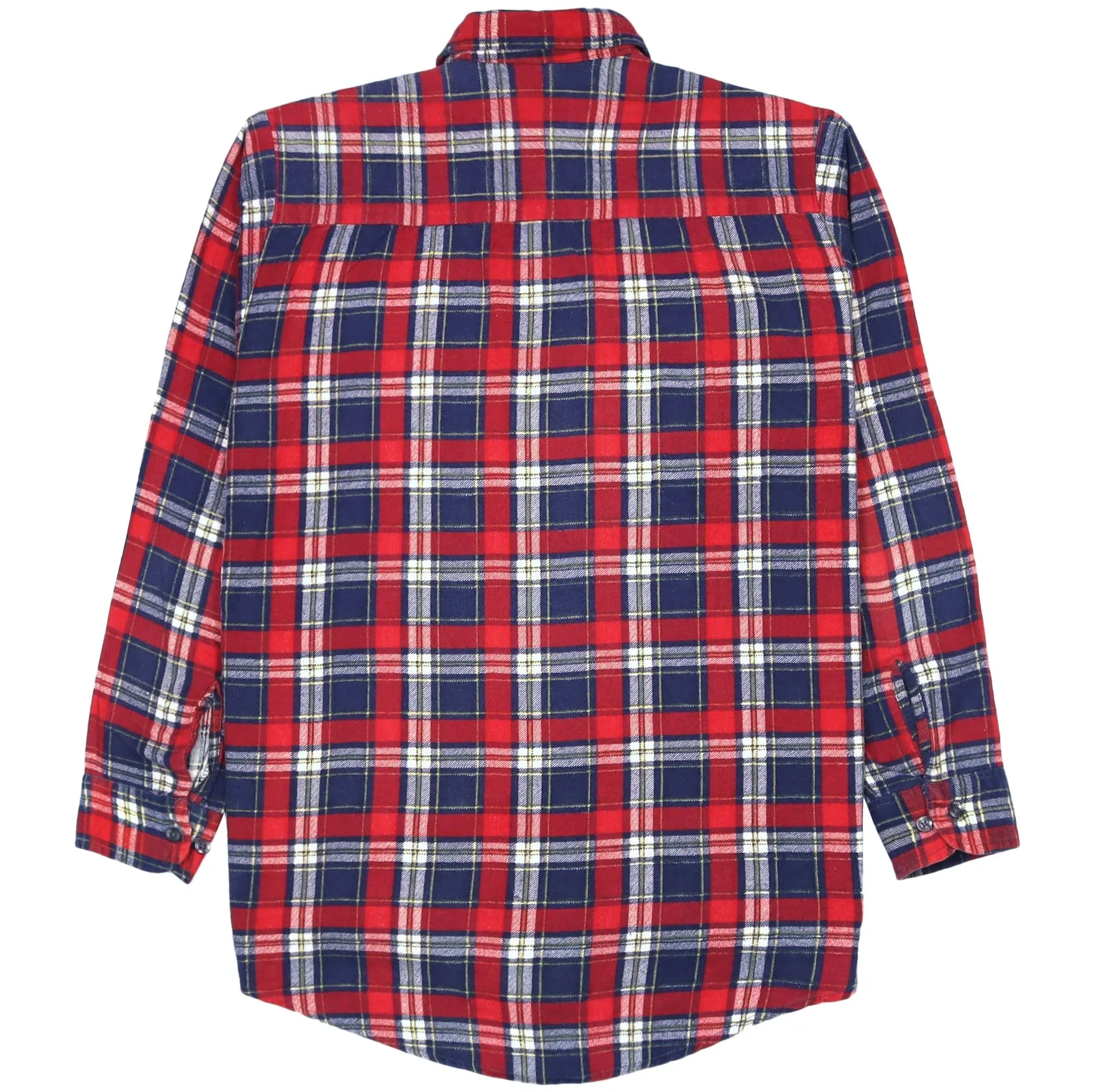 Ozark Trail Checkered Flannel Shirt Navy Red